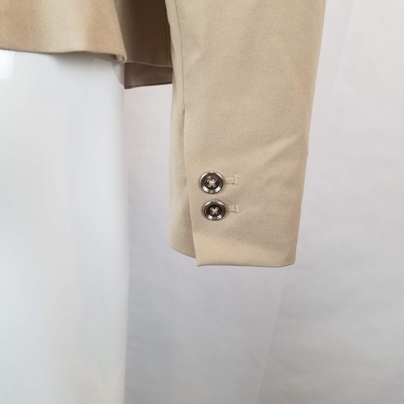 WHBM Blazer Womens Size 2 Tan Button Down Jacket - Picture 5 of 7